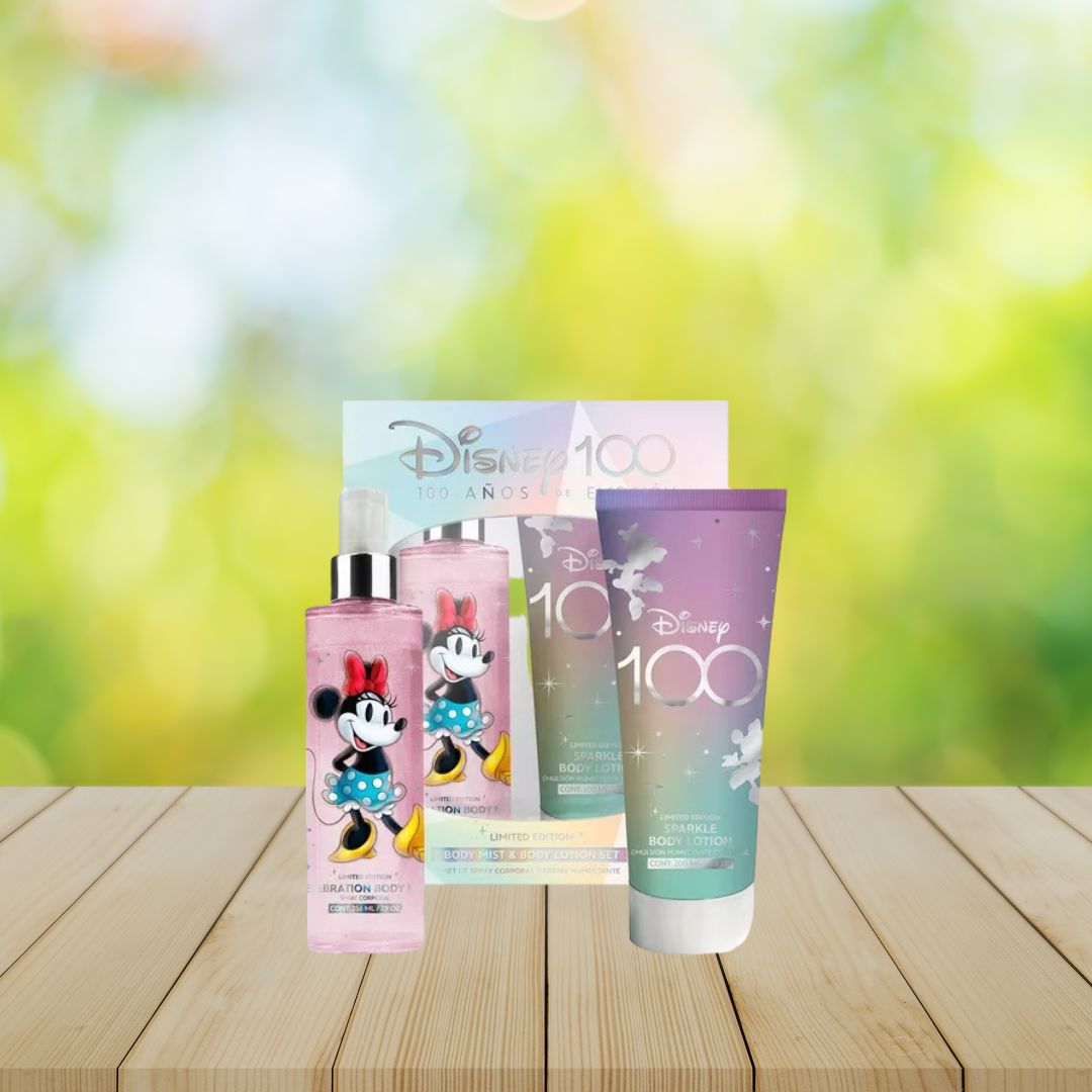 Pack Loción corporal y crema Humectante Disney 100 años